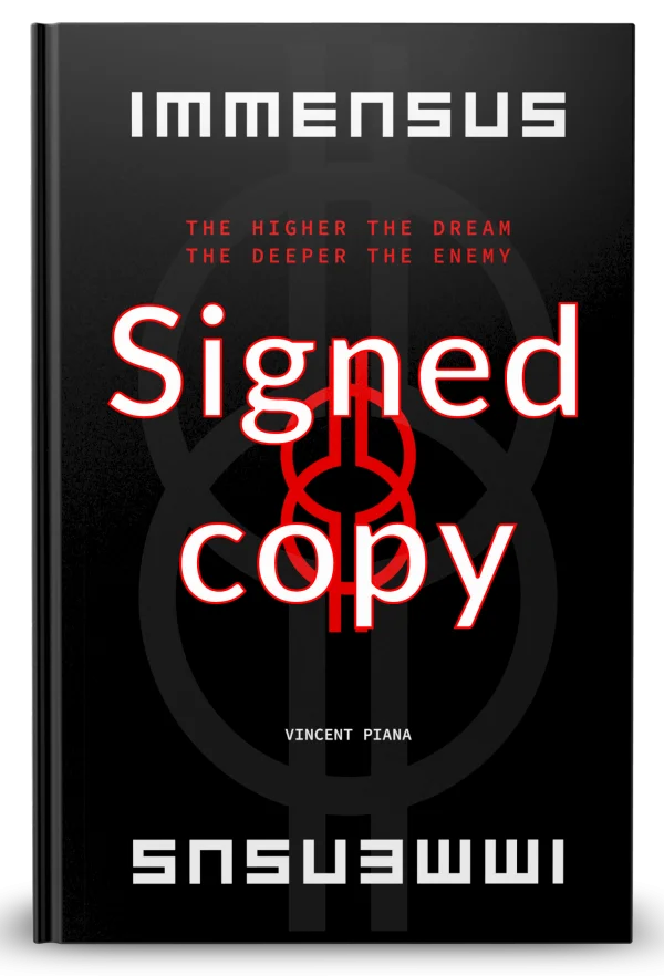 Immensus Hardback, Signed copy